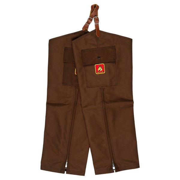 Mule Original Plain Chaps - Briarproof - No Liner - Brown