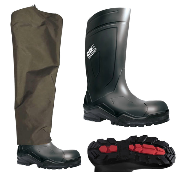 Polly Power Boots with Wildcat Chaps