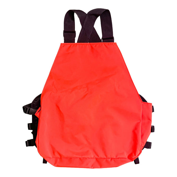Yoder Strap Vest with Built in Game Bag (Orange & Brown)