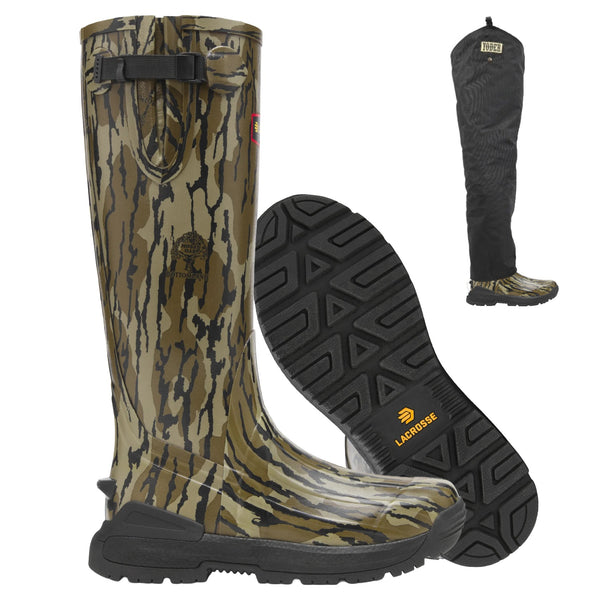 Lacrosse Burly Aero Boots with Yoder Chaps