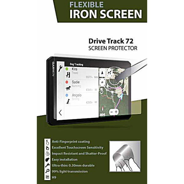 Iron Screen Protector for Garmin Drivetrack 72