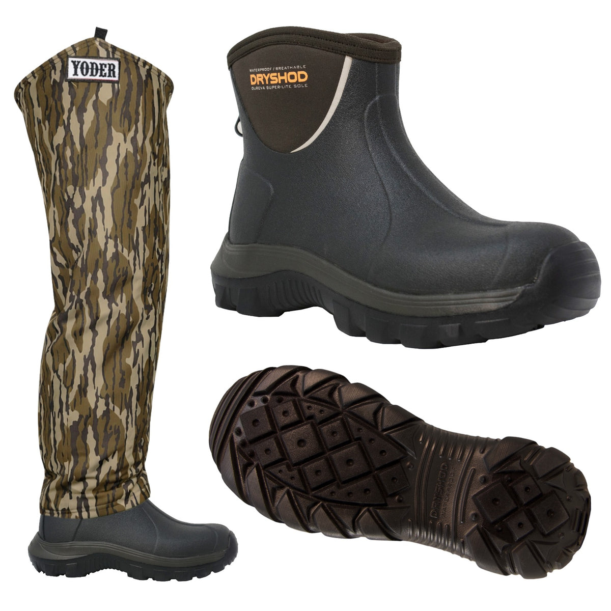 Dryshod Evalusion Ankle Boots with Yoder Bottmland Chaps – Conkey's ...