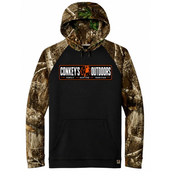 Conkey's Performance Hoodie - Camo Sleeves