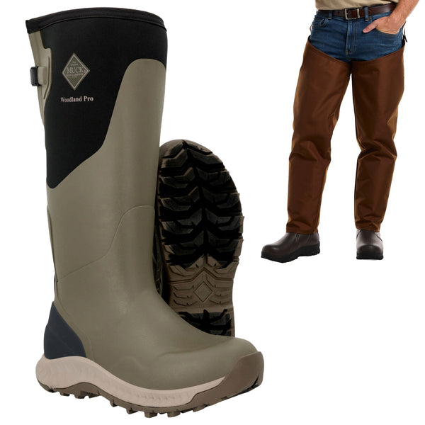 Muck Woodland Pro Boot with Dan's Chaps