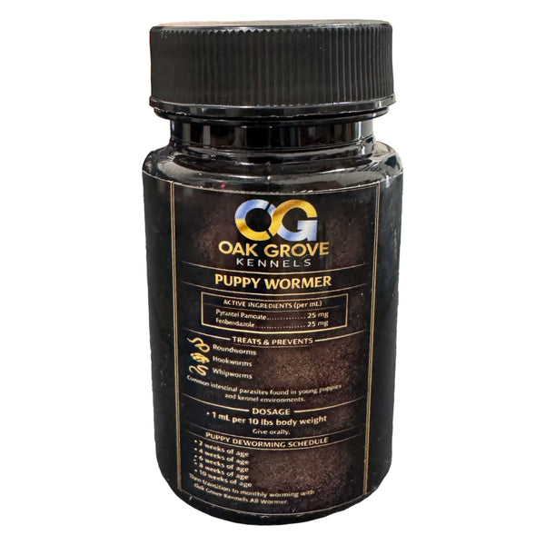 Oak Grove Puppy Wormer