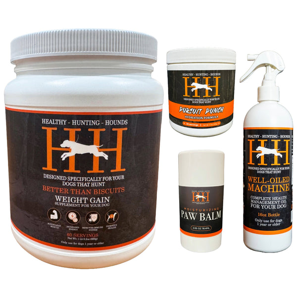 Healthy Hunting Hounds Weight Gainer Ultimate Bundle