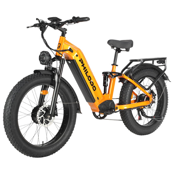Philodo Falcon Electric Orange Electric Bike (Step-Thru)