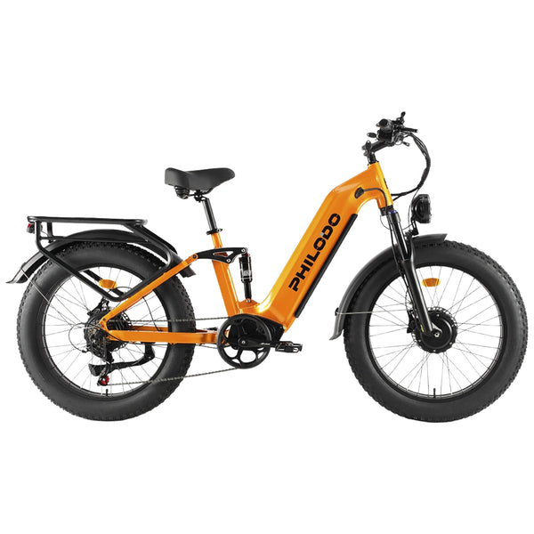 Philodo Falcon Electric Orange Electric Bike (Step-Thru)