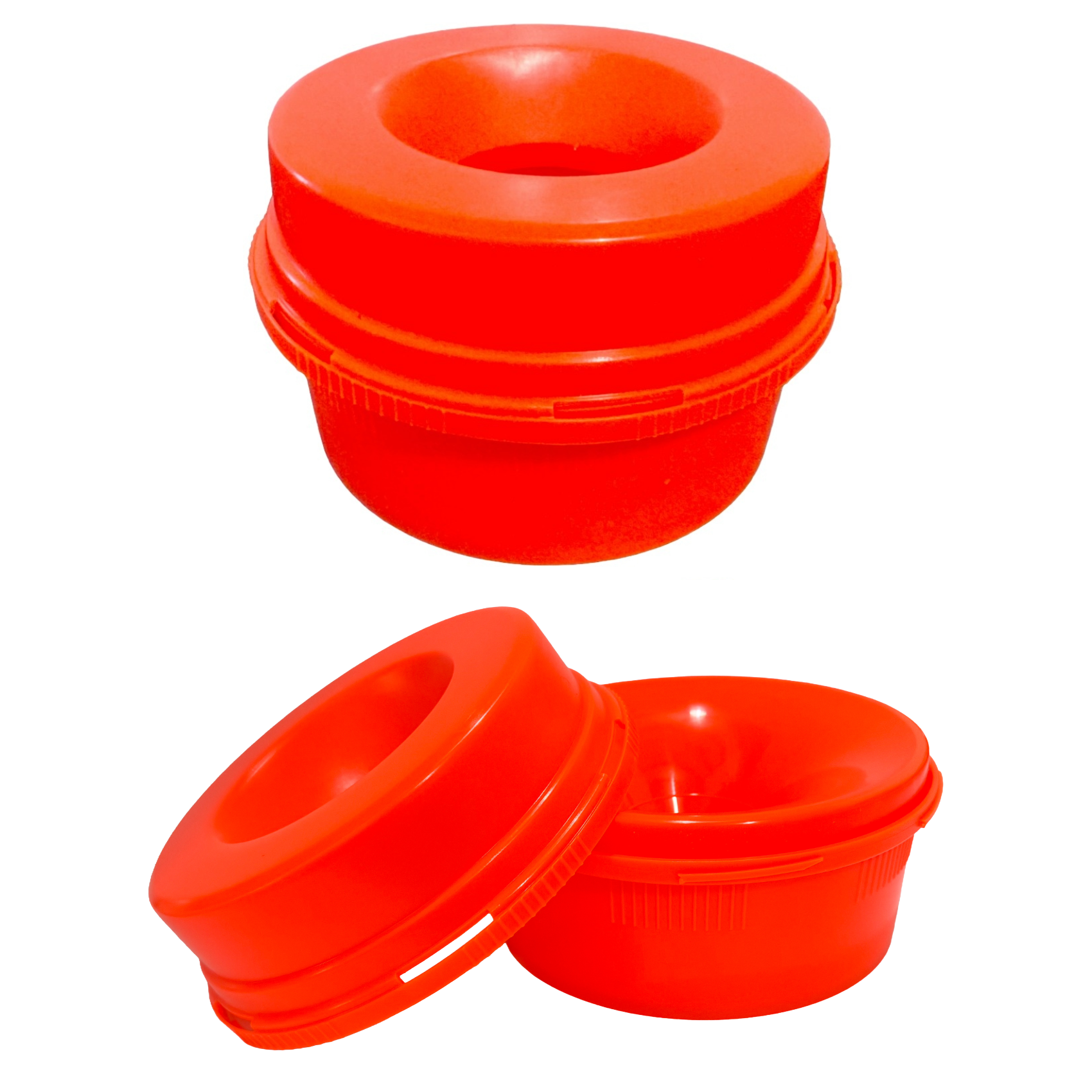 Twist Top Buddy Bowl - Spill Proof Dog Bowl (64 oz) – Conkey's