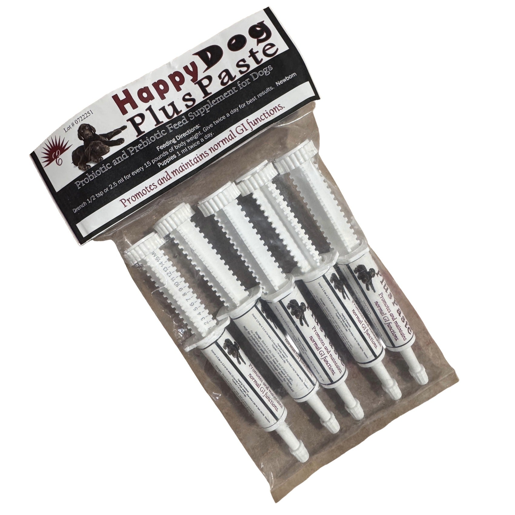 Elite Nutrition - Happy Dog Plus Paste (5 Pack)