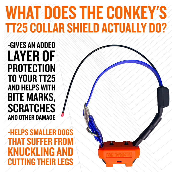 Conkey's Collar Shield - Protection for Garmin TT25 & T20 Collars
