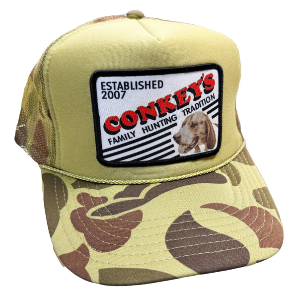 Conkey's Throwback Camo Hat