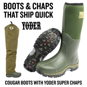 Boots & Chaps That Ship QUICK - Cougar Boot with Yoder Super Chaps