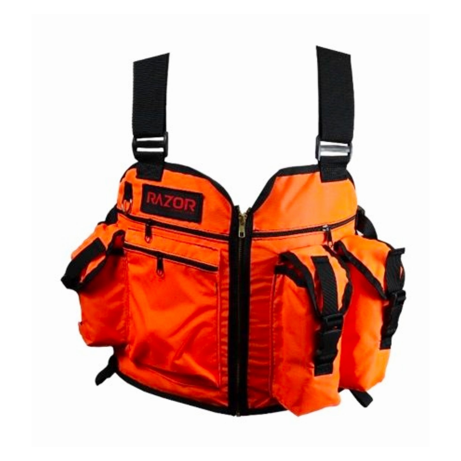 Razor Strap Vest - Camo & Orange