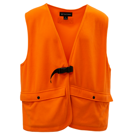 Blaze Fleece Full Length Vest - Blaze