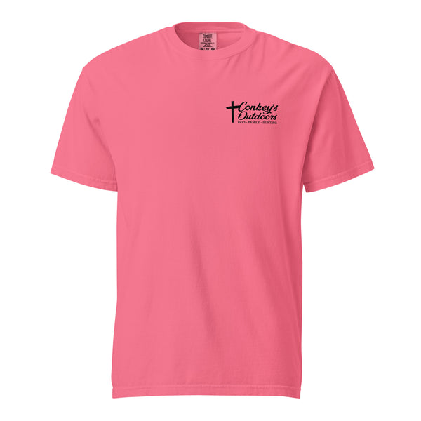 When God Made a Dog Coonhound Shirt Watermelon Front