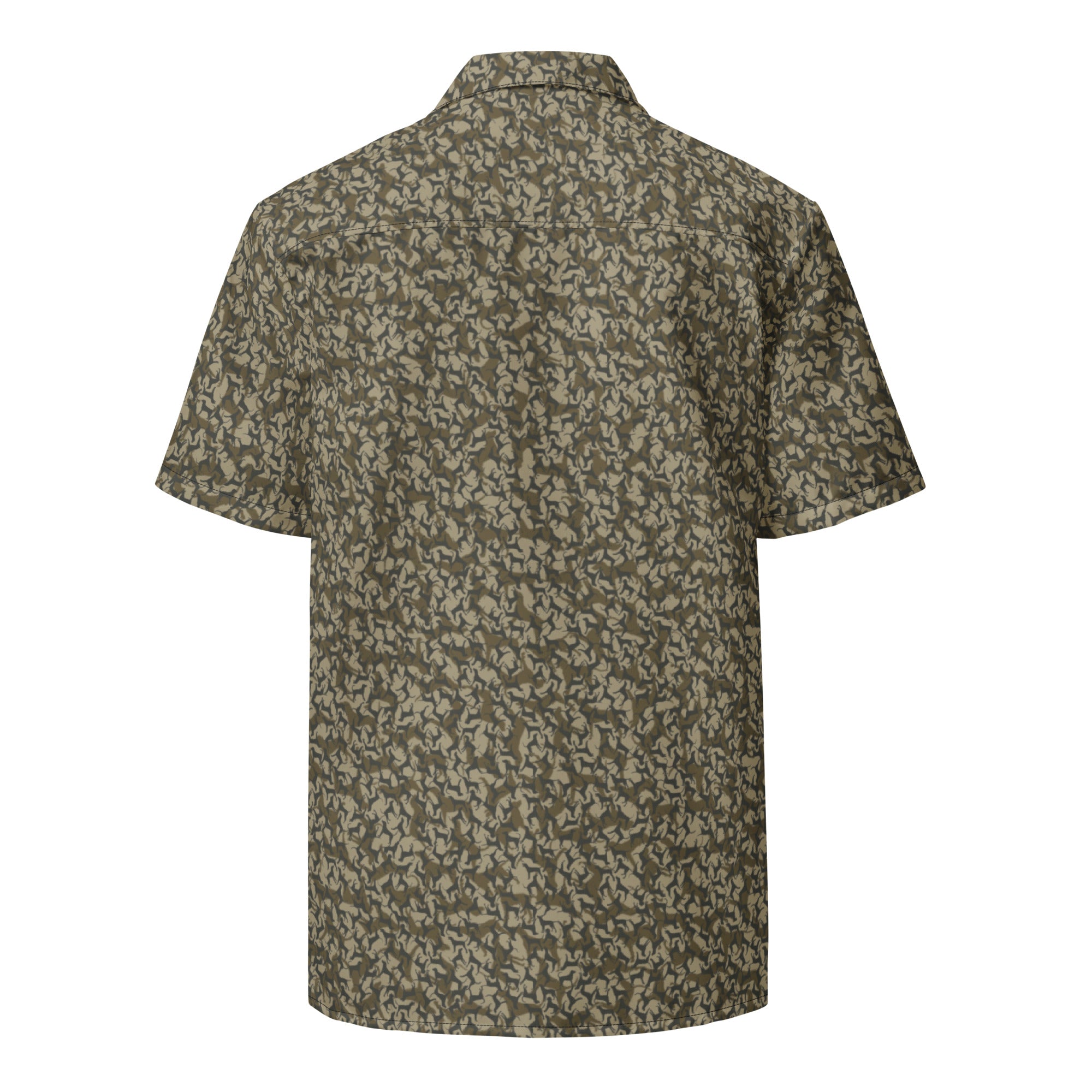 Bolany Men's Hunting Shirt - 3D Printed Camo Short Sleeve T-Shirt For Fishing, Outdoor & Casual Wear