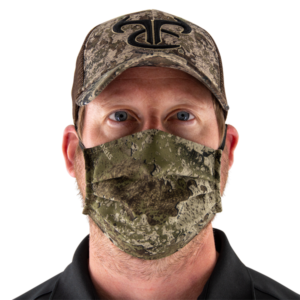 Strata Camo Face Mask