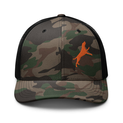 Camouflage Tree Dog Hat