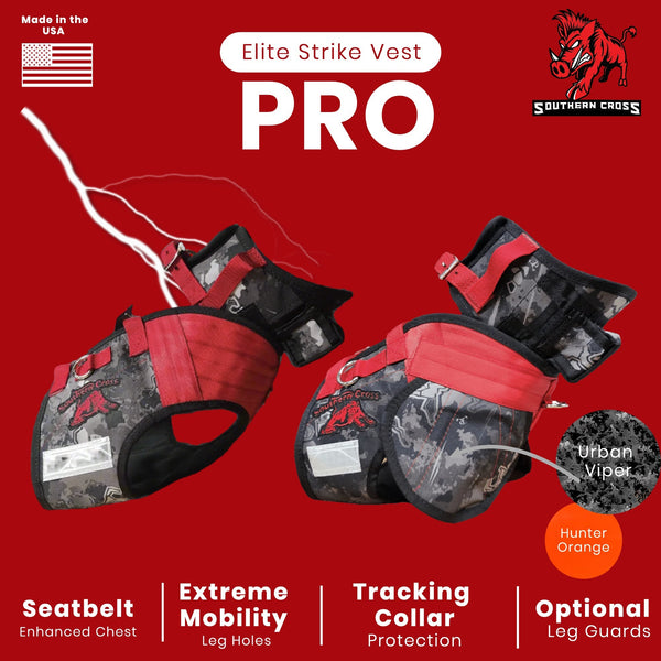 Elite Strike Vest PRO - Attached Collar Lightweight Extreme Protection
