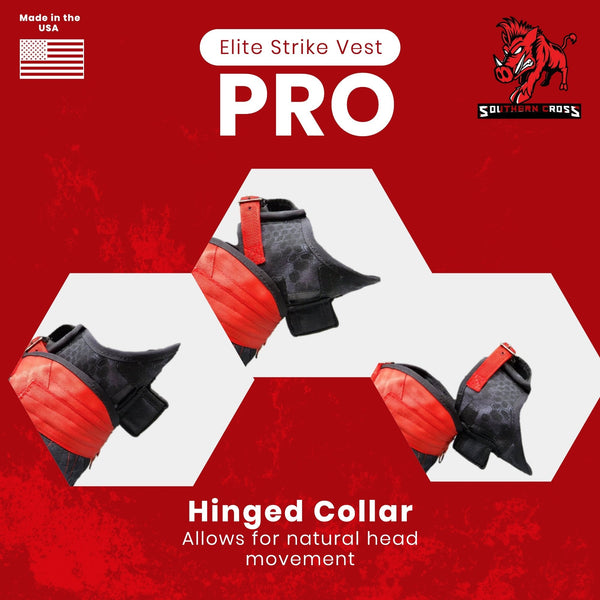 Elite Strike Vest PRO - Attached Collar Lightweight Extreme Protection