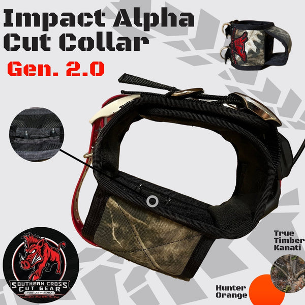 Impact Alpha Cut Collar Gen. 2.0- Tracking Collar Compatible with Protection