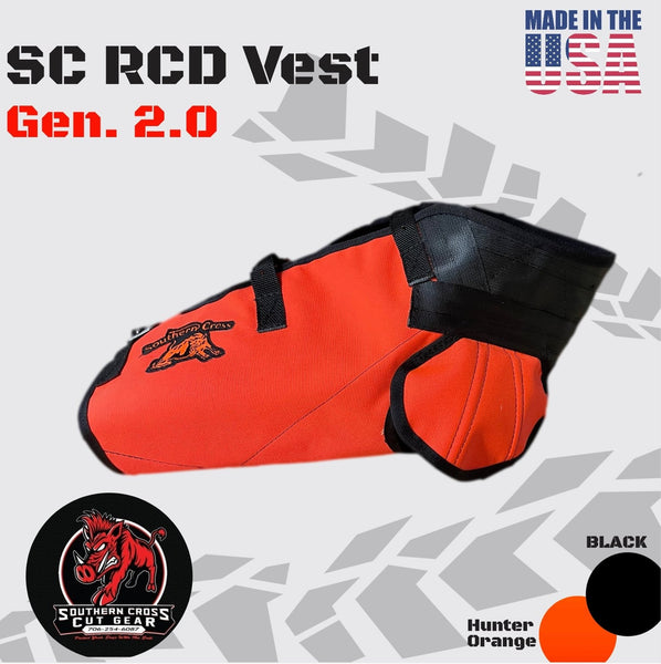 SC RCD Vest (Running Catch Dog) Gen. 2.0- Collar Separate added Leg Guards