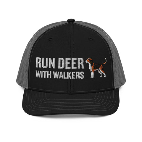 Run Deer With Walkers Hat