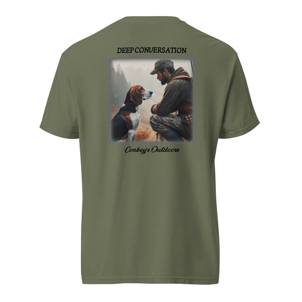 Deep Conversation Vintage Hunter Shirt Moss
