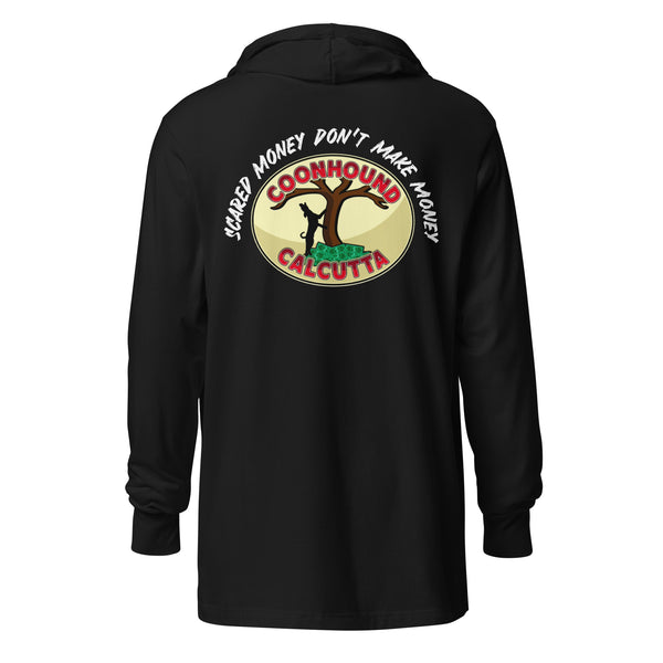 Coonhound Calcutta Hooded Long Sleeve Shirt (Back Logo)