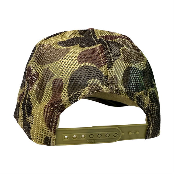 Conkey's Throwback Vintage Camo Hunting Hat Back