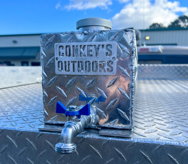Mounted Aluminum Water Tank for Dog Box
