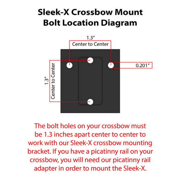 AMS Sleek-X Crossbow Mount