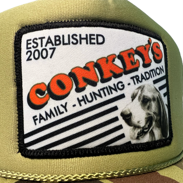 Conkey's Throwback Camo Hat