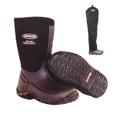 Dryshod Kids Tuffy Boots with Yoder Chaps