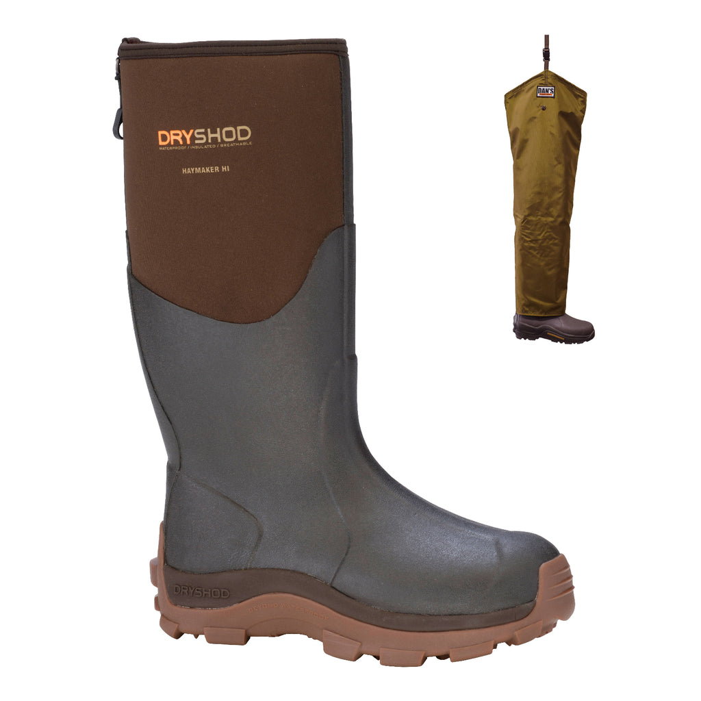 Dryshod Haymaker Hi Boot with Dan's Chaps – Conkey's Outdoors