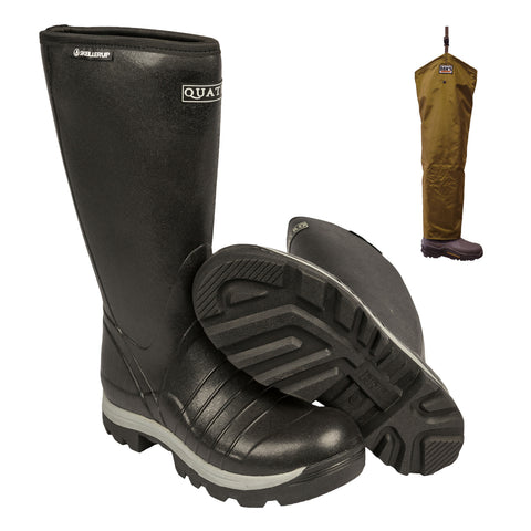 Quatro Boots- Insulated- with Dan's Chaps