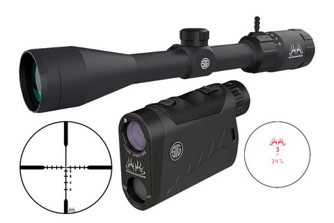 BUCKMASTERS COMBO 3-12X44 BLK SOK15BM03 | RANGEFINDER/SCOPE